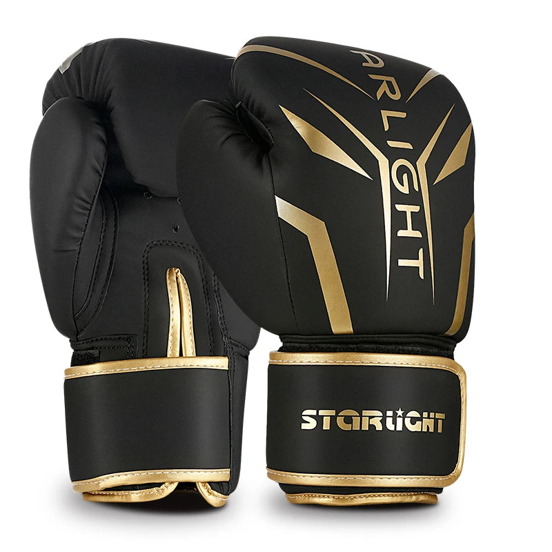 Guantes de Boxeo Pro, (Muay Thai y Kickboxing) Guantes de Combate para Adultos