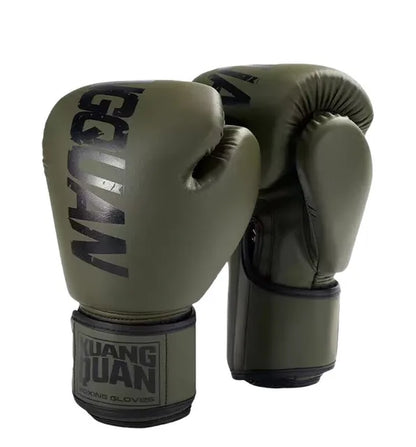 Guantes de Boxeo Pro, (Muay Thai y Kickboxing) Guantes de Combate para Adultos