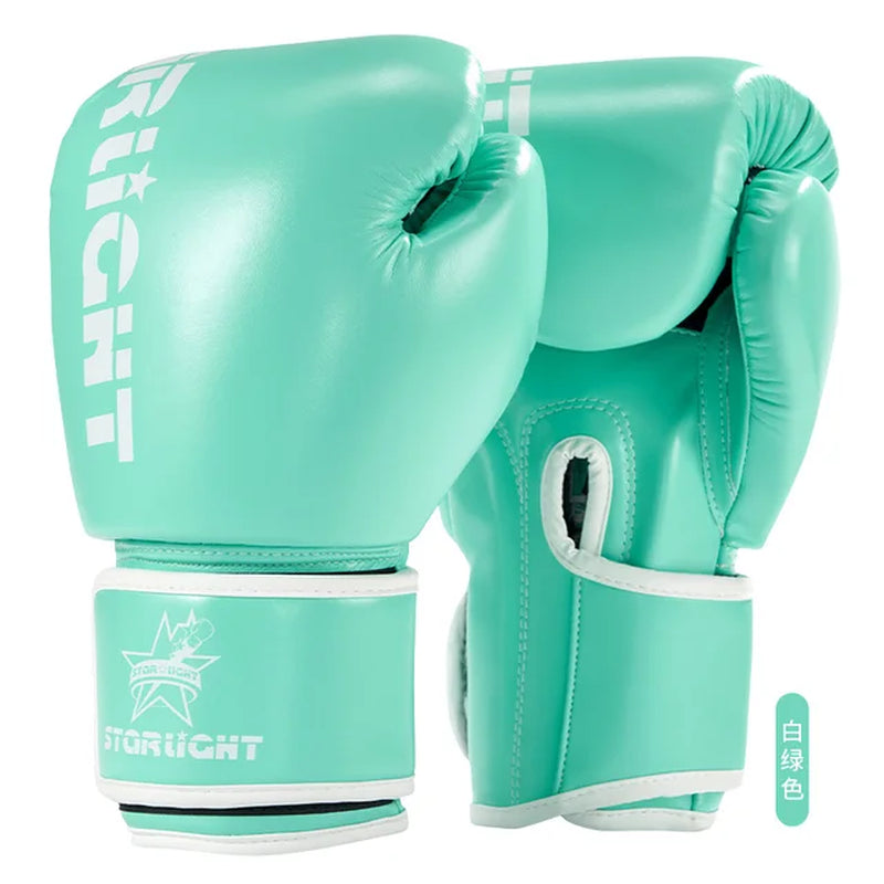 Guantes de Boxeo Pro, (Muay Thai y Kickboxing) Guantes de Combate para Adultos