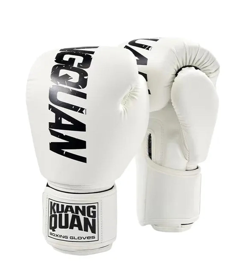 Guantes de Boxeo Pro, (Muay Thai y Kickboxing) Guantes de Combate para Adultos